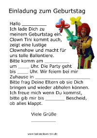 Einladung-Kindergeburtstag Download